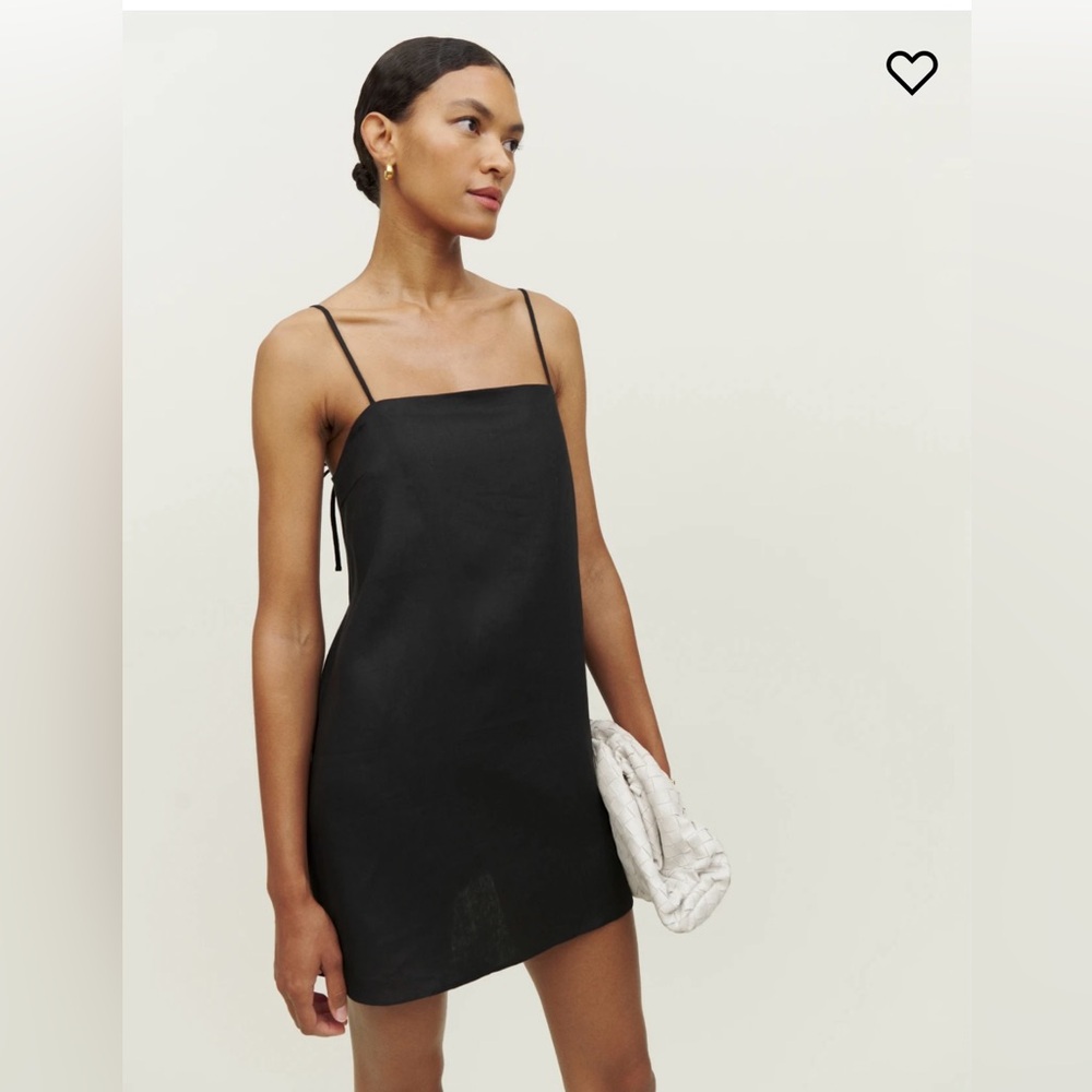 Reformation Aubree Linen Dress xs